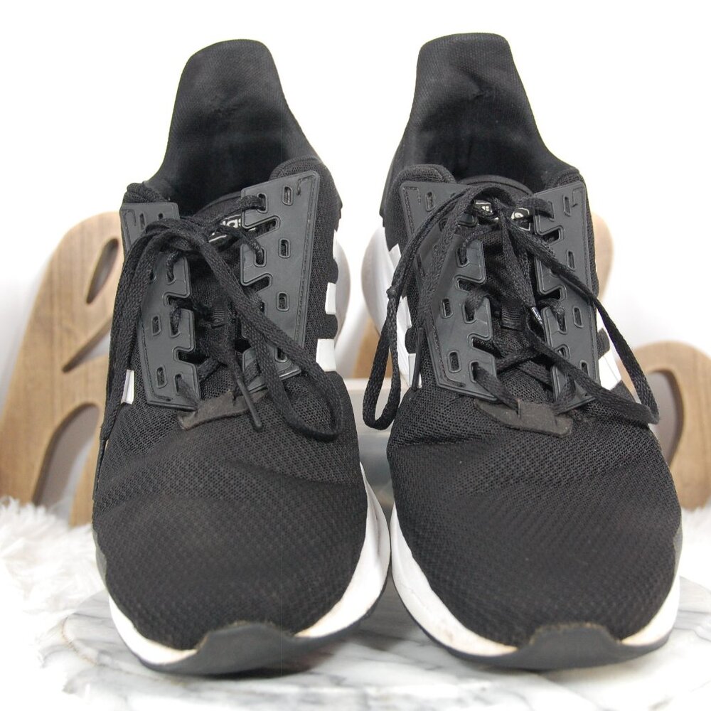 Adidas Duramo 9 Mens Black White Running Shoe BB7953 Size 12